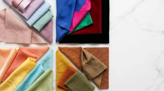 Palette de couleurs saisonnières illustrant les nuances chaudes et froides pour l'analyse colorimétrique personnalisée
